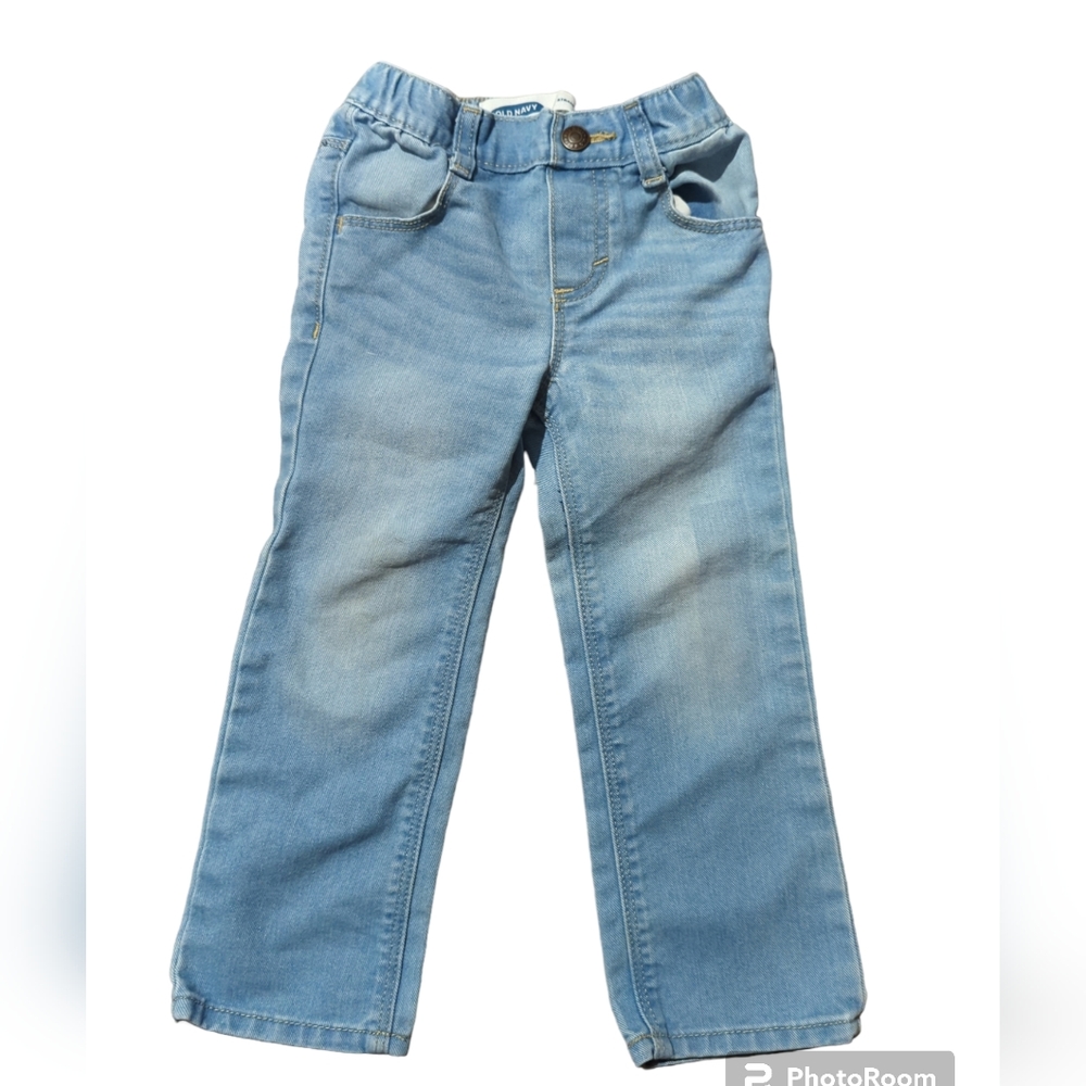 EUC Old Navy Toddler Girls Straight Leg Jeans Size 3T